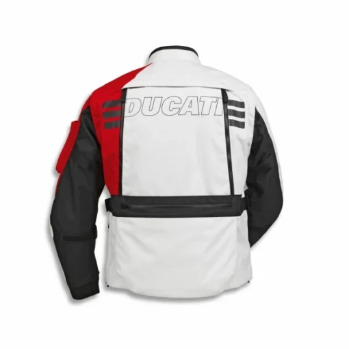 DUCATI FABRIC JACKET DUCATI EXPLORER BLACK RED MEN