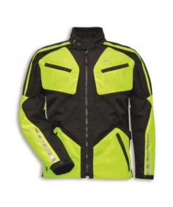 DUCATI FABRIC JACKET TOUR HV YELLOW MAN