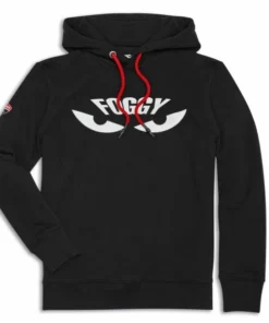 DUCATI HOODED SWEATSHIRT FOGGY