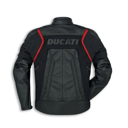 DUCATI LEATHER FABRIC JACKET DUCATI FIGHTER C1