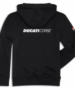 DUCATI HOODED SWEATSHIRT FOGGY