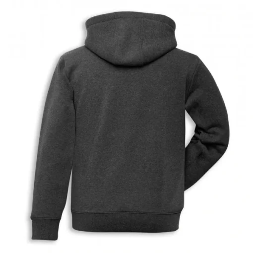 DUCATI HOODED SWEATSHIRT LOGO GREY