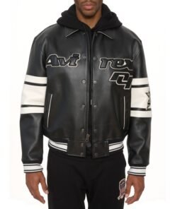 AVIREX LIMITED EDITION CITY SERIES DETROIT JACKET BLACK