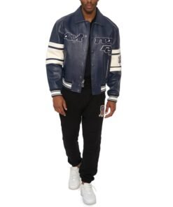 AVIREX LIMITED EDITION CITY SERIES DETROIT JACKET VARISTY BLUE