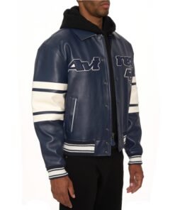 AVIREX LIMITED EDITION CITY SERIES DETROIT JACKET VARISTY BLUE