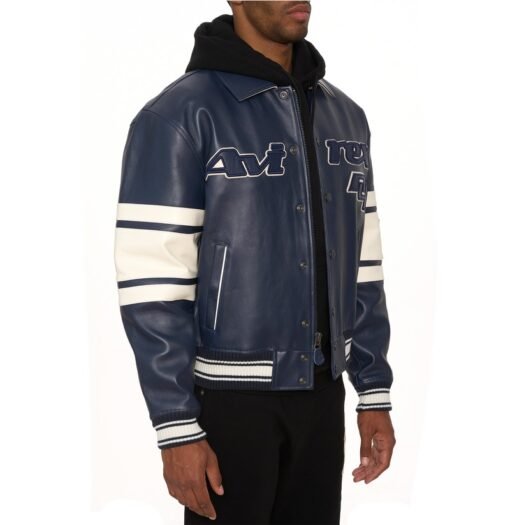 AVIREX LIMITED EDITION CITY SERIES DETROIT JACKET VARISTY BLUE