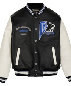 AVIREX BLACK LIONS VARSITY JACKET