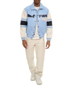 AVIREX THE LEGEND JACKET CAROLINA BLUE