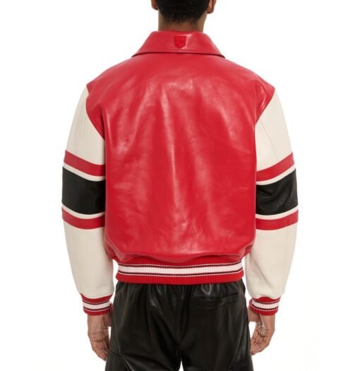 AVIREX THE LEGEND JACKET SALVAGE RED