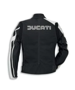 DUCATI LEATHER JACKET HISTORICAL DUCATI 77 WOMAN