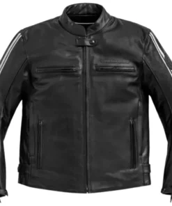 BMW MOTORCYCLE JACKET LEATHER TWINSTRIPES MEN