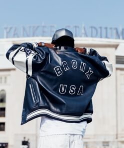 AVIREX LIMITED EDITION CITY SERIES DETROIT JACKET VARISTY BLUE