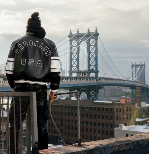 AVIREX LIMITED EDITION CITY SERIES BROOKLYN JACKET BLACK