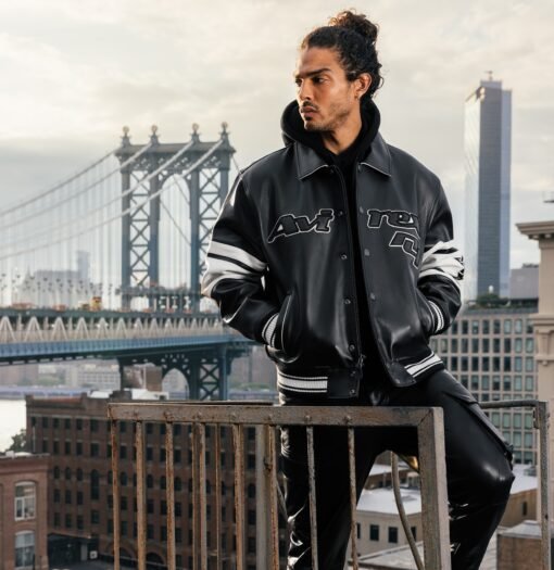 AVIREX LIMITED EDITION CITY SERIES BROOKLYN JACKET BLACK