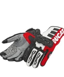 DUCATI FABRIC LEATHER GLOVES ATACAMA C2 UNISEX