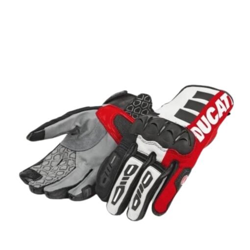 DUCATI FABRIC LEATHER GLOVES ATACAMA C2 UNISEX