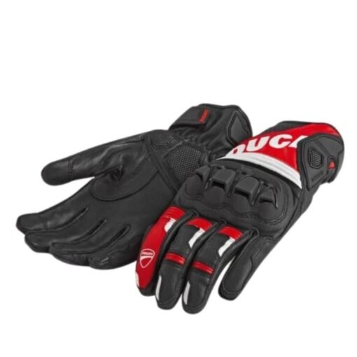 DUCATI FABRIC LEATHER GLOVES SPORT C4