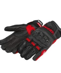 DUCATI FABRIC LEATHER GLOVES TOUR C5