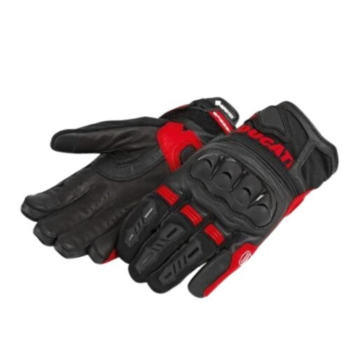 DUCATI FABRIC LEATHER GLOVES TOUR C5