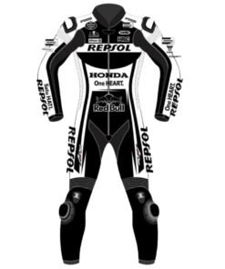 HONDA MOTORCYCLE ROAD RACING LEATHER WINTER TEST SUITE 2022