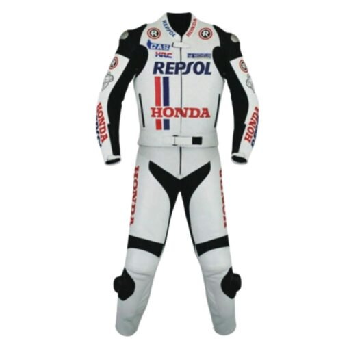 HONDA REPSOL MOTORBIKE LEATHER SUIT