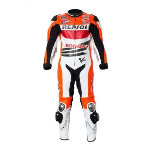 HONDA REPSOL BATTLEX MOTORCYCLE RACING LEATHER SUIT