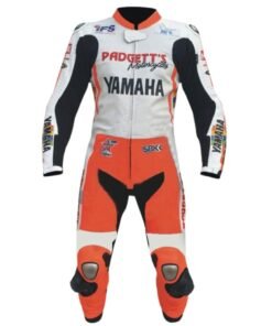 YAMAHA PADGETTS MOTORBIKE RACING LEATHER SUIT