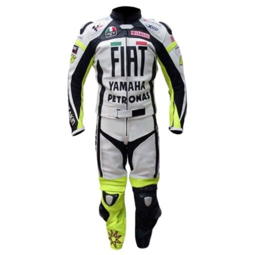 YAMAHA FIAT MOTORCYCLE RACING LEATHER MOTOGP SUIT