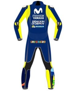 YAMAHA VALENTINO ROSSI MOTORCYCLE LEATHER SUIT