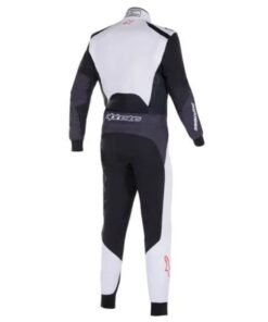 DEMON TWEEKS ALPINESTAR KMX 5 V2 KART SUIT IN WHITE BLACK AND RED