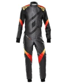 OMP KS X ART KART SUIT IN BLACK RED