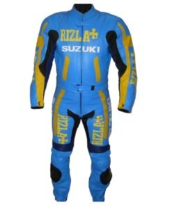 SUZUKI RIZLA MOTORCYCLE LEATHER SUIT