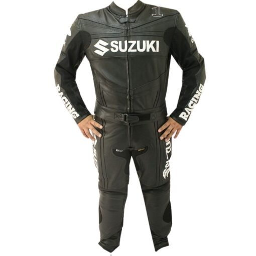 SUZUKI RACING MOTORCYCLE LEATHER SUIT