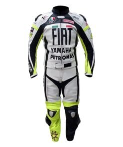 YAMAHA VR46 FLAT MOTORCYCLE RACING LEATHER MOTOGP SUIT