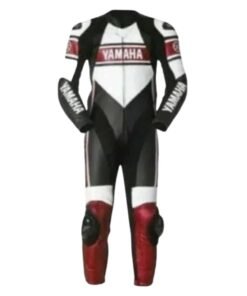 YAMAHA NEW LEATHER RACING SUIT CE APPROVED PROTECTION