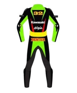 KAWASAKI NINJA MOTORBIKE LEATHER RACING SUIT AND KAWASAKI BIKER SUIT 2019