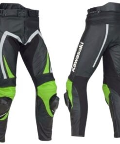 KAWASAKI NINJA MOTORCYCLE RACING LEATHER SUIT