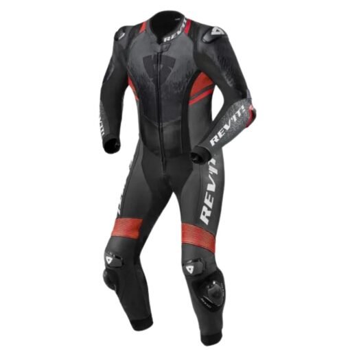 REVIT FULL SPEED LEATHER ONE PIECE SUIT WITH BOLD GRAPHIC DESIGN