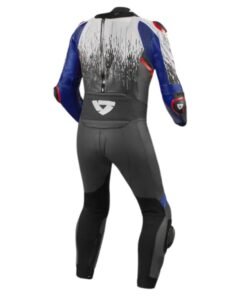 REVIT FULL SPEED LEATHER ONE PIECE SUIT WITH BOLD GRAPHIC DESIGN