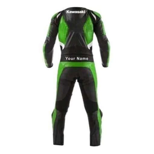 KAWASAKI CUSTOM MOTORCYCLE LEATHER SUIT