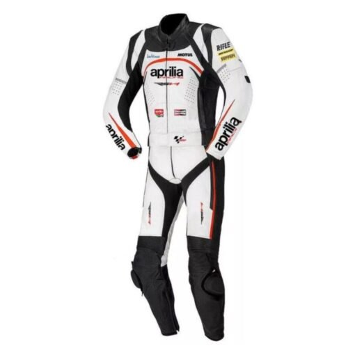 APRILIA RACING RSV4 LEATHER MOTORBIKE SUIT