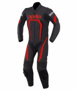 APRILIA CUSTOM MOTORBIKE LEATHER RACING SUIT