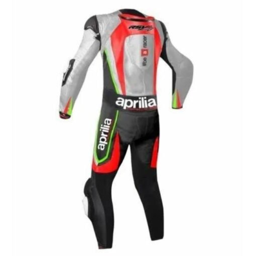 APRILIA CUSTOM MOTORBIKE LEATHER RACING SUIT