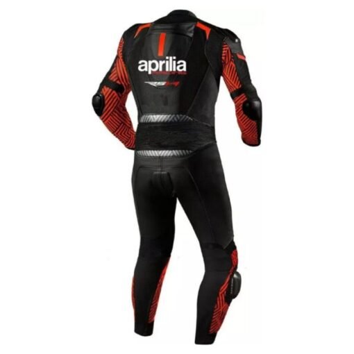 APRILIA CUSTOM RACING SBK MOTORCYCLE LEATHER SUIT