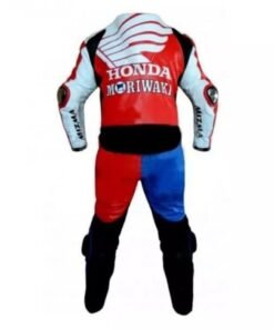 HONDA MORIWAKI CUSTOM MOTORCYCLE LEATHER RACING SUIT