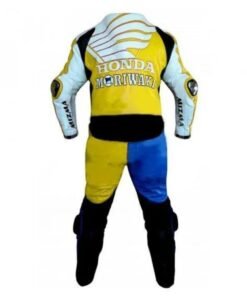 HONDA MORIWAKI CUSTOM MOTORCYCLE LEATHER RACING SUIT