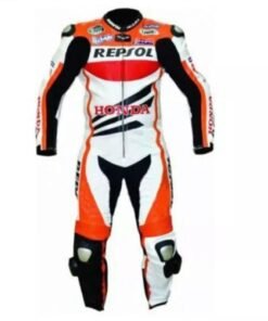 HONDA REPSOL CUSTOM MOTOGP LEATHER RACING SUIT