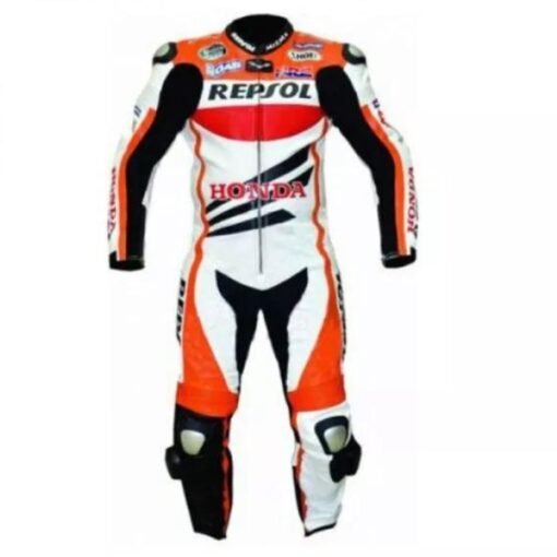 HONDA REPSOL CUSTOM MOTOGP LEATHER RACING SUIT