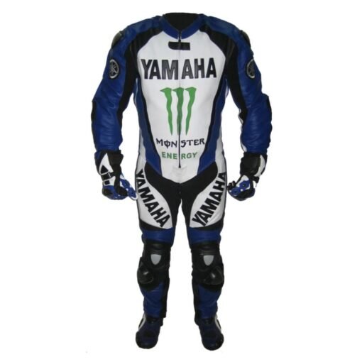 YAMAHA CUSTOM MONSTER ENERGY MOTORCYCLE LEATHER RACING SUIT