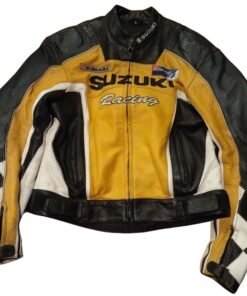 SUZUKI MOTORCYCLE LEATHER JACKET